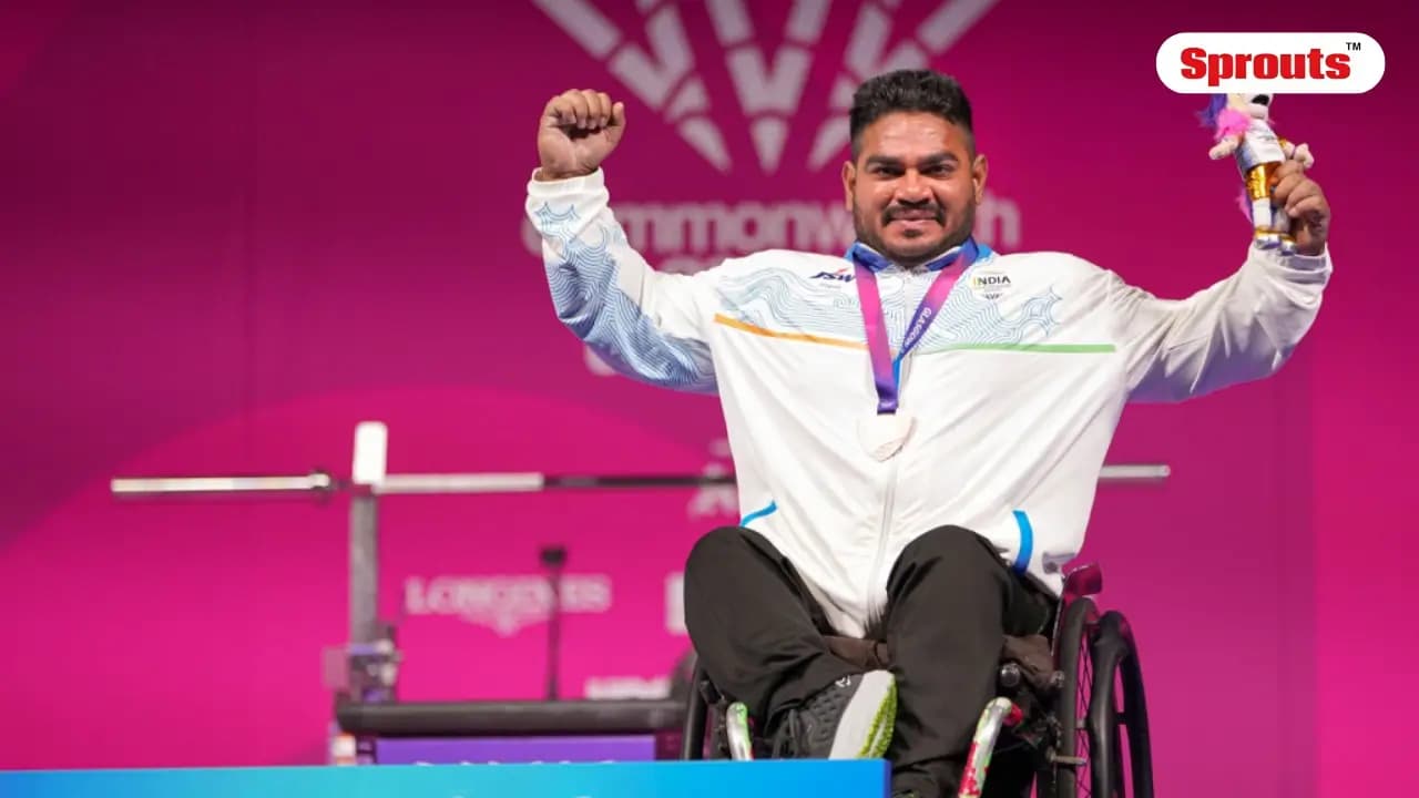 Jhandu Kumar after winning bronze at Commonwealth Games 2026.