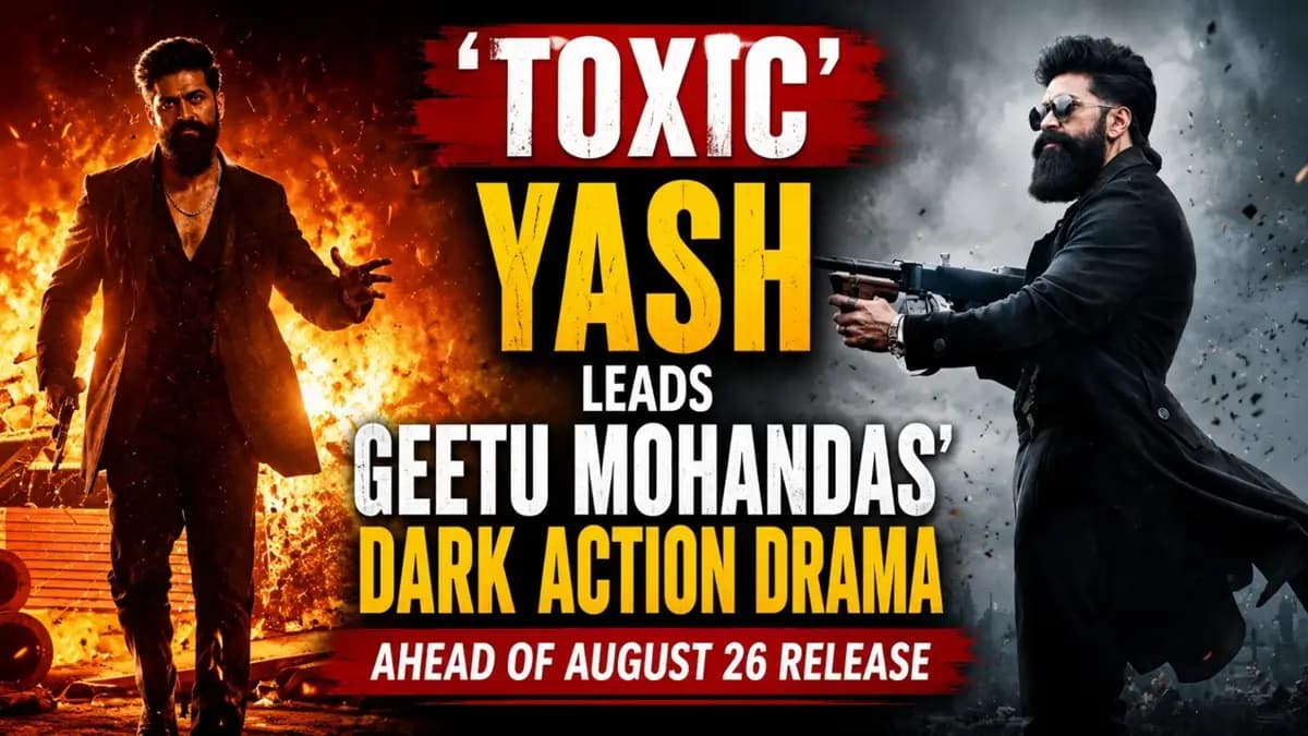 Toxic Trailer: Yash’s Dark Action Drama Arrives in Theatres August 26.