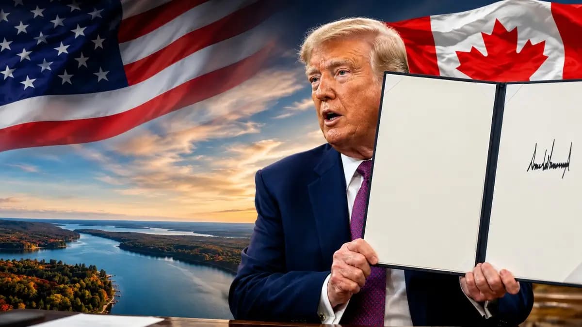 Trump Renames Lake Ontario ‘Lake America’ Amid Canada Trade Row.