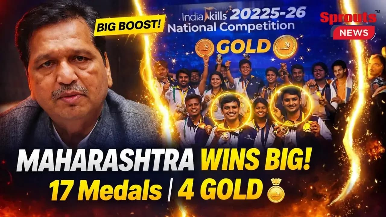 National Skill Competition Sees Maharashtra Among Top Performers winning 17 Medals.