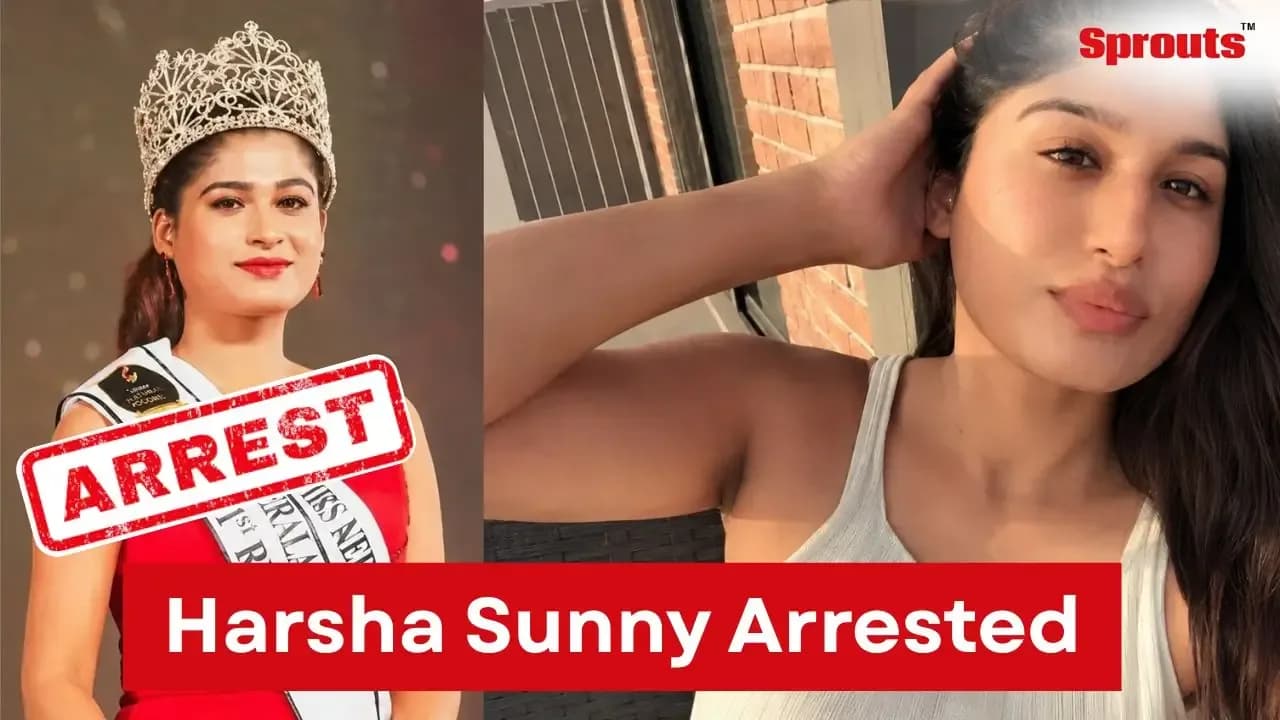 Influencer Harsha Sunny Arrested in Mumbai Airport Drug Bust.