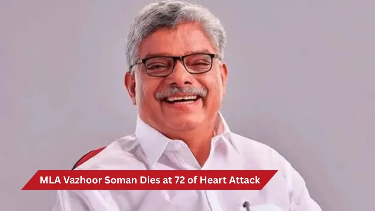 Peermade MLA Vazhoor Soman Dies of Heart Attack During Revenue Meeting
