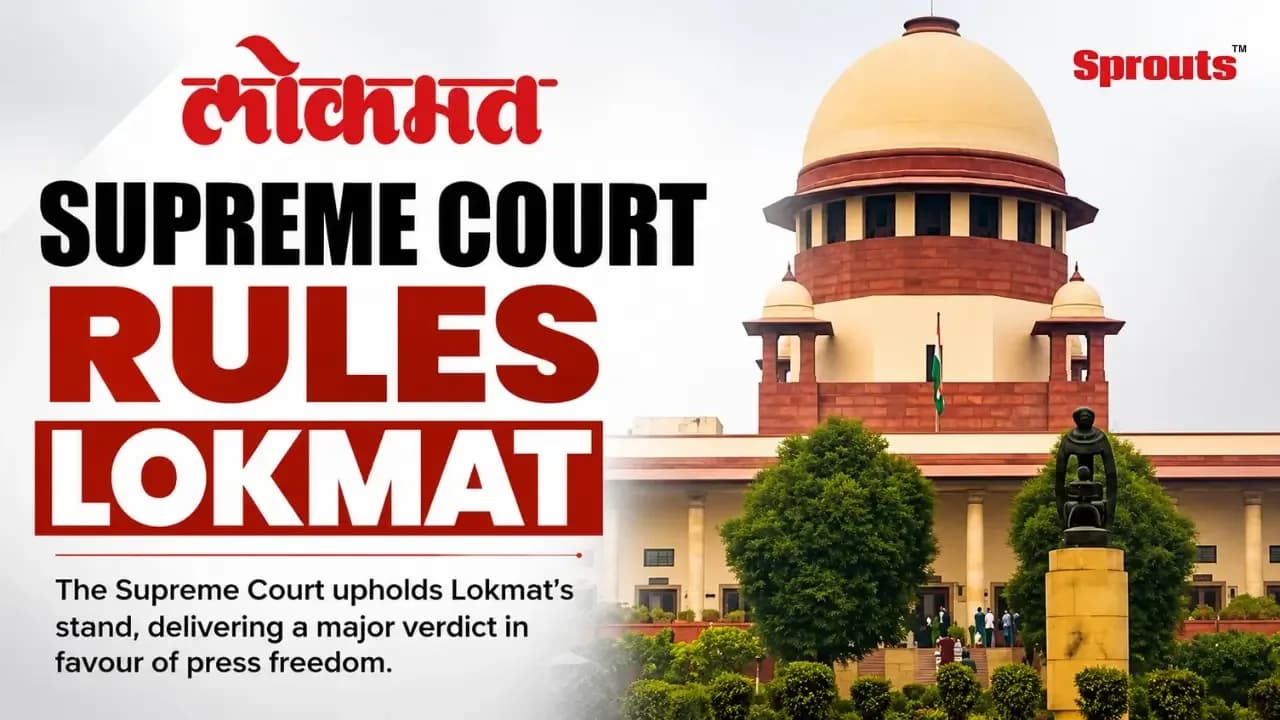 Lokmat Media labour dispute reaches settlement after Supreme Court records ₹70 lakh payment.