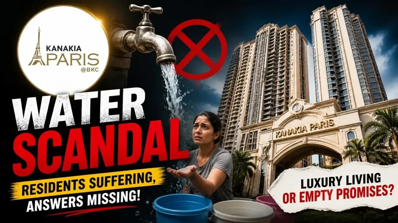 Kanakia Paris Water Contamination Case: Residents Seek FIR Over Alleged Data Suppression and Health Risks.
