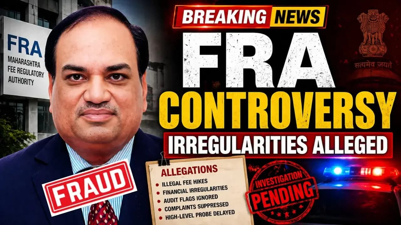 FRA Row Deepens in Maharashtra Over Inquiry, Fee Allegations.